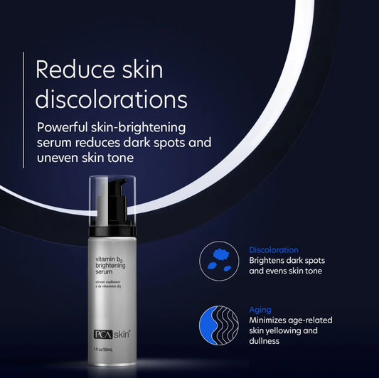 PCA SKIN Vitamin B3 Brightening Serum 1oz – Niacinamide Dark Spot Serum