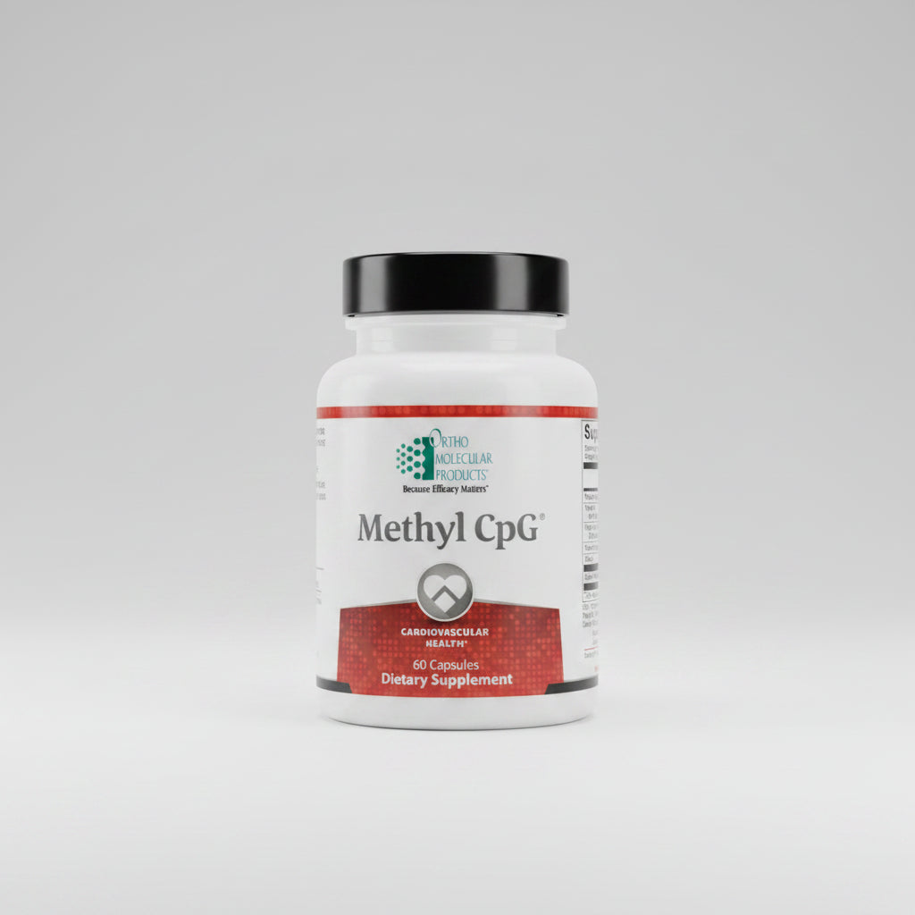 Methyl CPG Ortho Molecular Products Cardiovascular 60 Capsules Exp 09/27