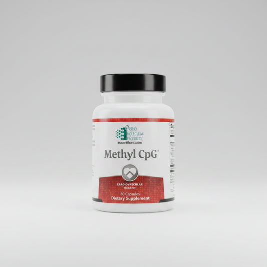 Methyl CPG Ortho Molecular Products Cardiovascular 60 Capsules Exp 09/27