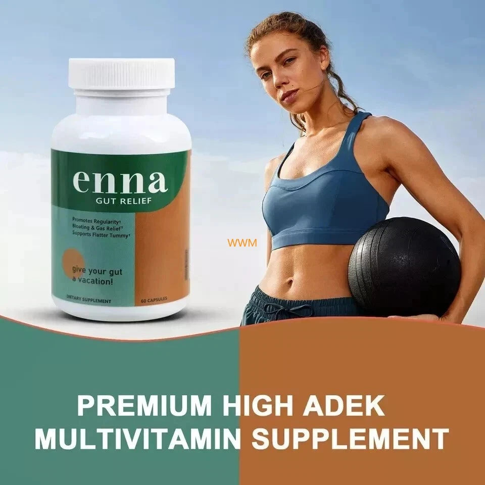 3 Pack Emma Relief KETO Gut Health Supplement 180 Softgels Bloating Relief