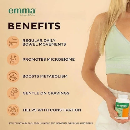 3 Pack Emma Relief KETO Gut Health Supplement 180 Softgels Bloating Relief